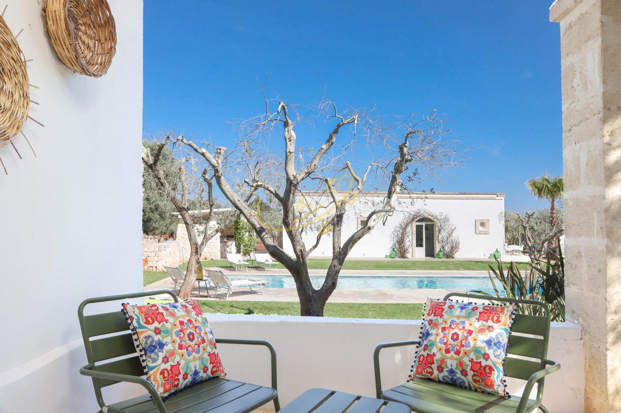 Td Dimora Del Giglio With Organic Garden With Pool Villa ออสตูนี ภายนอก รูปภาพ